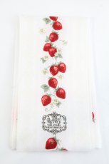 画像1: BABY,THE STARS SHINE BRIGHT / Strawberry’s Heart Drops柄オーバーニーソックス  白 I-26-05-22-110-BA-ZA-SA-ZI (1)