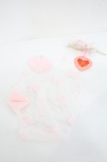 画像1: BABY,THE STARS SHINE BRIGHT / トランプドットシースルーオーバーニーソックス  ピンク I-26-05-22-113-BA-ZA-SA-ZI (1)