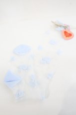画像1: BABY,THE STARS SHINE BRIGHT / トランプドットシースルーオーバーニーソックス  サックス I-26-05-22-117-BA-ZA-SA-ZI (1)