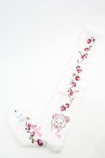 画像1: BABY,THE STARS SHINE BRIGHT / くみゃちゃんの雪の王国柄オーバーニーソックス  ピンク I-26-05-22-124-BA-ZA-SA-ZI (1)