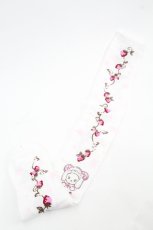 画像2: BABY,THE STARS SHINE BRIGHT / くみゃちゃんの雪の王国柄オーバーニーソックス  ピンク I-26-05-22-124-BA-ZA-SA-ZI (2)
