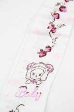 画像3: BABY,THE STARS SHINE BRIGHT / くみゃちゃんの雪の王国柄オーバーニーソックス  ピンク I-26-05-22-124-BA-ZA-SA-ZI (3)