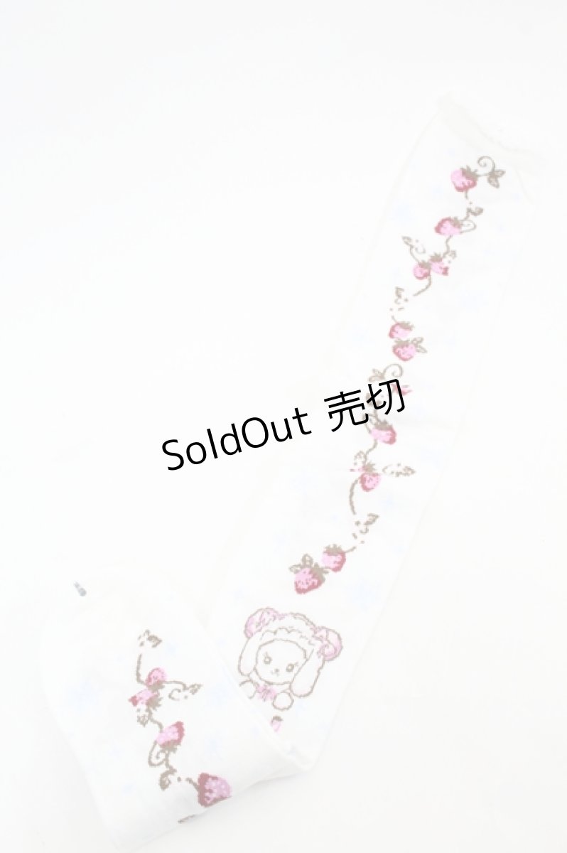 画像2: BABY,THE STARS SHINE BRIGHT / くみゃちゃんの雪の王国柄オーバーニーソックス  サックス I-26-05-22-125-BA-ZA-SA-ZI (2)