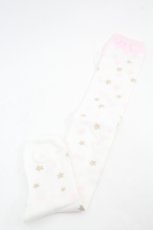 画像2: BABY,THE STARS SHINE BRIGHT / ミルククラウンオーバーニーソックス  白Ｘピンク I-26-05-22-127-BA-ZA-SA-ZI (2)