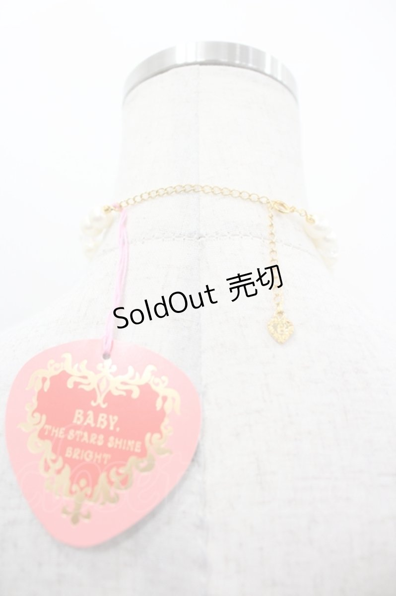 画像2: BABY,THE STARS SHINE BRIGHT / 月夜の森のAURORA Soireeネックレス  ゴールドＸ白Ｘ青Ｘピンク I-26-05-22-021-BA-AC-SA-ZI (2)