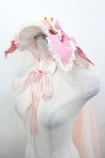 画像1: BABY,THE STARS SHINE BRIGHT / Le Jardin Secret d’une Princesse ドレスハット  ピンク I-26-05-22-026-BA-AC-SA-ZI (1)