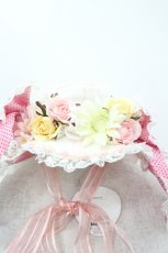 画像4: BABY,THE STARS SHINE BRIGHT / Le Jardin Secret d’une Princesse ドレスハット  ピンク I-26-05-22-026-BA-AC-SA-ZI (4)