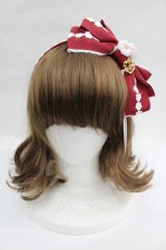 画像1: BABY,THE STARS SHINE BRIGHT / Sweet Margueriteカチューシャ  赤Ｘ白 I-26-05-22-031-BA-AC-SA-ZI (1)