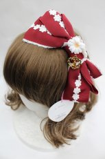画像3: BABY,THE STARS SHINE BRIGHT / Sweet Margueriteカチューシャ  赤Ｘ白 I-26-05-22-031-BA-AC-SA-ZI (3)