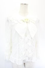 画像3: Angelic Pretty / 夢みる舞踏会ブラウス  白 I-26-05-24-021-AP-BL-SA-ZI (3)