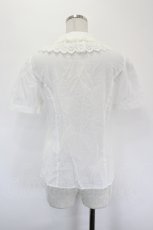画像3: Emily Temple cute / レースカラー半袖ブラウス  白 I-26-05-24-030-ET-BL-SA-ZI (3)