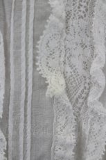 画像3: PINK HOUSE / 縦レースピンタック半袖ブラウス  白 I-26-05-24-032-LO-BL-SA-ZI (3)