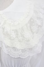 画像5: BABY,THE STARS SHINE BRIGHT / シフォンベビードールブラウス  白 I-26-05-24-003-BA-BL-SA-ZI (5)