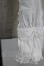 画像3: INGEBORG / ダブルリボンピンタックブラウス  アイボリー I-26-05-24-034-LO-BL-SA-ZI (3)
