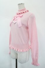 画像2: Angelic Pretty / Cuteリボンタートルニット  ピンク I-26-05-24-039-AP-TO-SA-ZI (2)