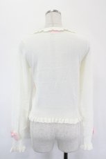 画像3: Angelic Pretty / リボンビジューニットカーディガン  白ＸピンクＸサックス I-26-05-24-042-AP-TO-SA-ZI (3)