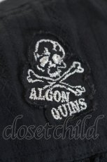 画像4: ALGONQUINS / ストライプ風刺繍ジャケット  黒 I-26-05-24-083-AL-JA-SA-ZI (4)