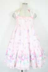 画像1: Angelic Pretty / Sugar Pansy Dollジャンパースカート  ピンク I-26-05-24-085-AP-OP-SA-ZI (1)