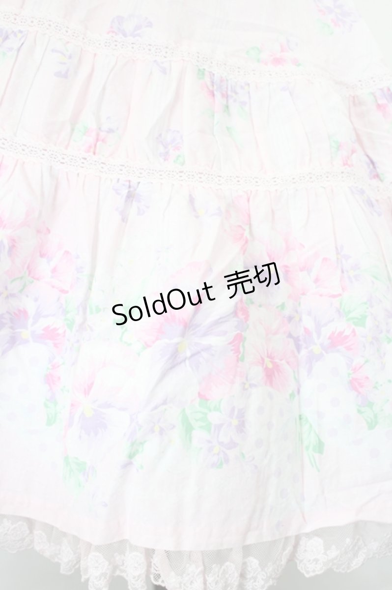画像5: Angelic Pretty / Sugar Pansy Dollジャンパースカート  ピンク I-26-05-24-085-AP-OP-SA-ZI (5)