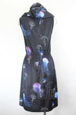 画像2: MILK / Jellyfishワンピース  ブラック I-26-05-24-094-ML-OP-SA-ZI (2)
