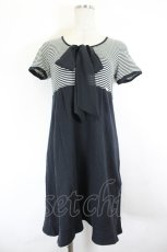 画像1: MILK / Marineワンピース  ブラック I-26-05-24-095-ML-OP-SA-ZI (1)