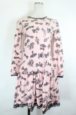 画像1: MILK / キャッスルナイトワンピース  ピンク I-26-05-24-098-ML-OP-SA-ZI (1)
