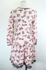 画像2: MILK / キャッスルナイトワンピース  ピンク I-26-05-24-098-ML-OP-SA-ZI (2)