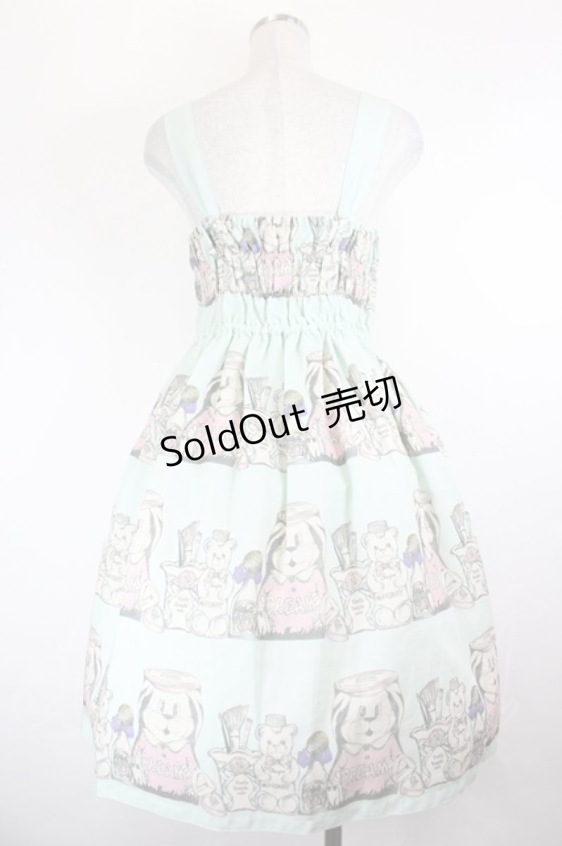 画像2: Emily Temple cute / my Dresserノースリーブワンピース  サックス I-26-05-24-105-ET-OP-SA-ZI (2)
