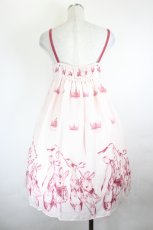画像2: Emily Temple cute / Crown BUNNYキャミワンピース  ピンク I-26-05-24-107-ET-OP-SA-ZI (2)