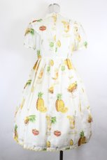 画像2: Emily Temple cute / PINEパフェワンピース S 白 I-26-05-24-113-ET-OP-SA-ZI (2)