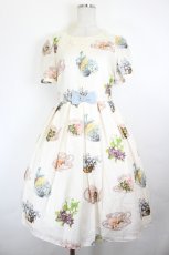画像1: Emily Temple cute / Flower TEA PARTYワンピース  ピンク I-26-05-24-116-ET-OP-SA-ZI (1)