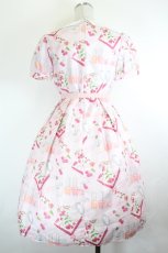 画像2: Emily Temple cute / Pocketチェリー衿つきワンピース S ピンク I-26-05-24-117-ET-OP-SA-ZI (2)