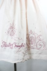 画像3: Shirley Temple / シンデレラ刺繍ジャンパースカート 160CM ピンク I-26-05-24-118-ET-OP-SA-ZI (3)