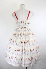 画像2: Shirley Temple / パフェキャミワンピース 160CM 赤 I-26-05-24-120-ET-OP-SA-ZI (2)