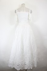 画像2: LACEMADE / 「マシュマロ」コルセットドレス XS 白Ｘピンク I-26-05-24-122-LO-OP-SA-ZI (2)
