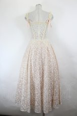画像2: LACEMADE / 「キャンディポップ」コルセットドレス S ピンクＸ白 I-26-05-24-123-LO-OP-SA-ZI (2)