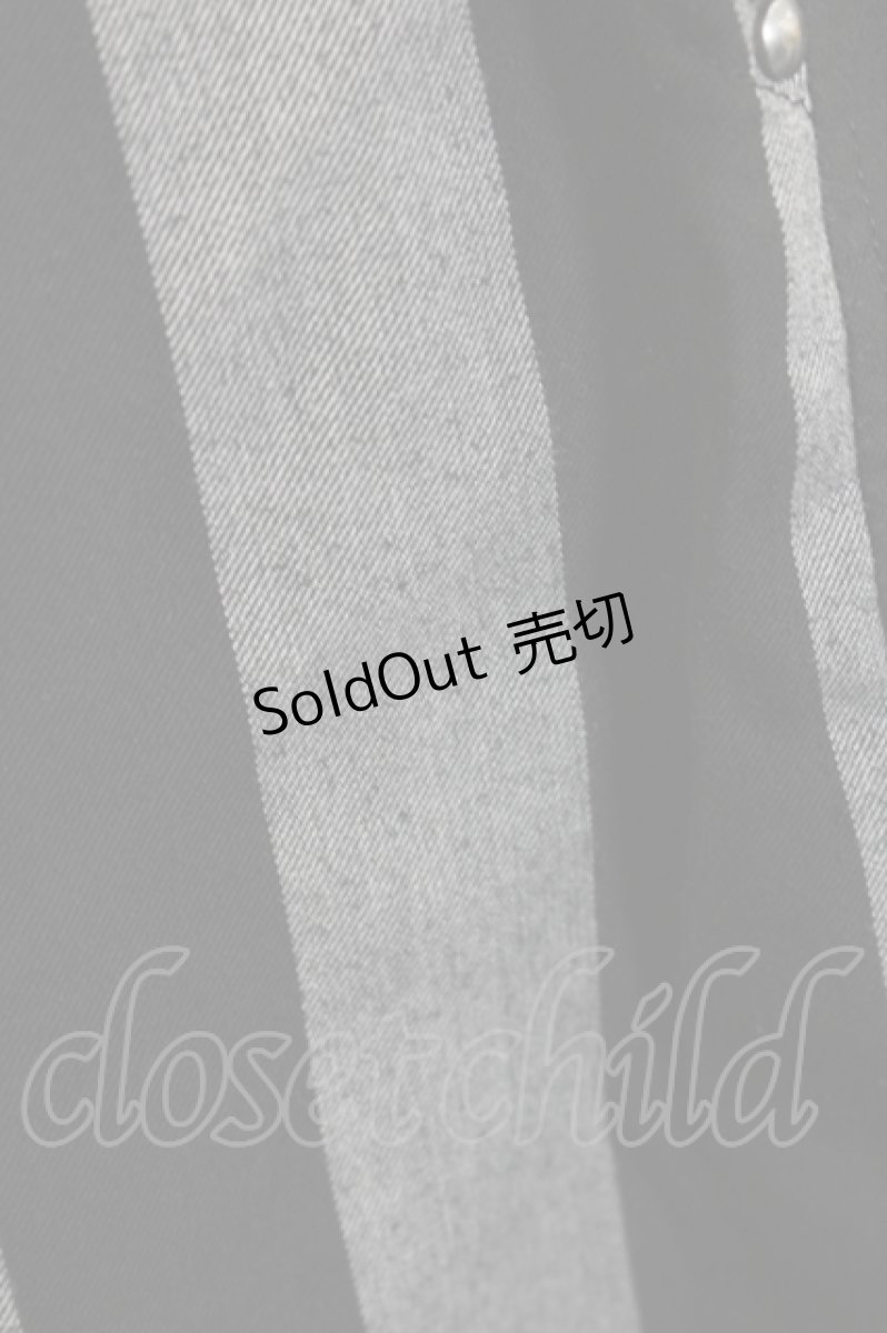 画像4: LAND by MILKBOY / ストライプパンツ  グレーＸ黒 I-26-05-24-149-MB-PA-SA-ZI (4)