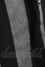 画像4: LAND by MILKBOY / ストライプパンツ  グレーＸ黒 I-26-05-24-149-MB-PA-SA-ZI (4)