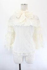 画像1: BABY,THE STARS SHINE BRIGHT / La Rose des Vents  薔薇の導く未来 ブラウス  生成り I-26-05-24-012-BA-BL-SA-ZI (1)