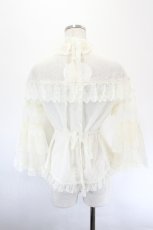 画像2: BABY,THE STARS SHINE BRIGHT / La Rose des Vents  薔薇の導く未来 ブラウス  生成り I-26-05-24-012-BA-BL-SA-ZI (2)