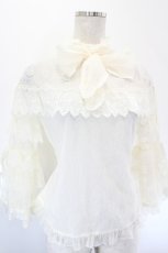 画像3: BABY,THE STARS SHINE BRIGHT / La Rose des Vents  薔薇の導く未来 ブラウス  生成り I-26-05-24-012-BA-BL-SA-ZI (3)