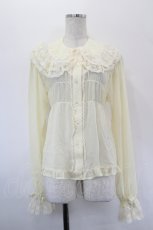 画像1: BABY,THE STARS SHINE BRIGHT / シフォンベビードールブラウス  生成り I-26-05-24-002-BA-BL-SA-ZI (1)