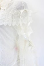 画像5: BABY,THE STARS SHINE BRIGHT / La Rose des Vents  薔薇の導く未来 ブラウス  生成り I-26-05-24-012-BA-BL-SA-ZI (5)
