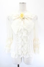 画像1: Angelic Pretty / 夢みる舞踏会ブラウス  アイボリー I-26-05-24-019-AP-BL-SA-ZI (1)