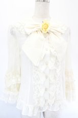画像3: Angelic Pretty / 夢みる舞踏会ブラウス  アイボリー I-26-05-24-019-AP-BL-SA-ZI (3)