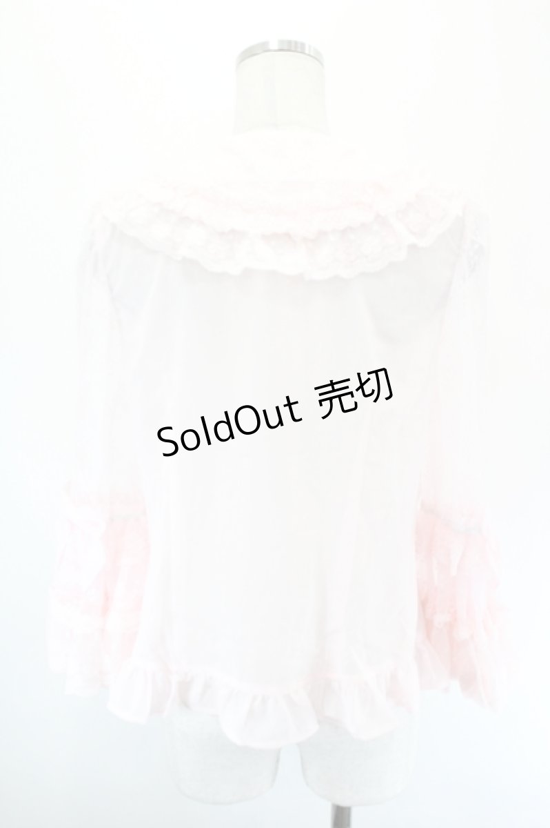 画像2: Angelic Pretty / 夢みる舞踏会ブラウス  ピンク I-26-05-24-020-AP-BL-SA-ZI (2)