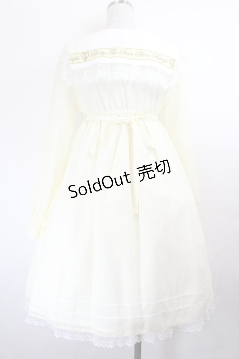 画像2: BABY,THE STARS SHINE BRIGHT / Best Wishes Sweetheartワンピース  イエローＸ白 I-26-05-27-041-BA-OP-SA-ZI (2)