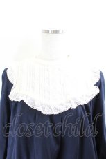 画像2: Melody BasKet / Holy Shineワンピース  ネイビーＸ白 I-26-05-27-067-LO-OP-SA-ZI (2)