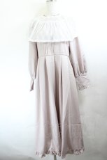 画像1: axes femme / レース襟セットワンピース F ピンク I-26-05-27-075-AX-OP-SA-ZI (1)