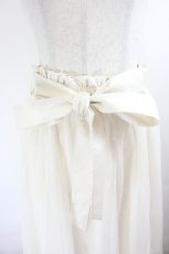 画像2: axes femme POETIQUE / ラメシフォンチュールSK M クリーム I-26-05-27-083-AX-SK-SA-ZI (2)